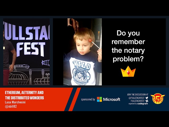 Ethereum, Aeternity and the distributed wonders (Luca Marchesini)