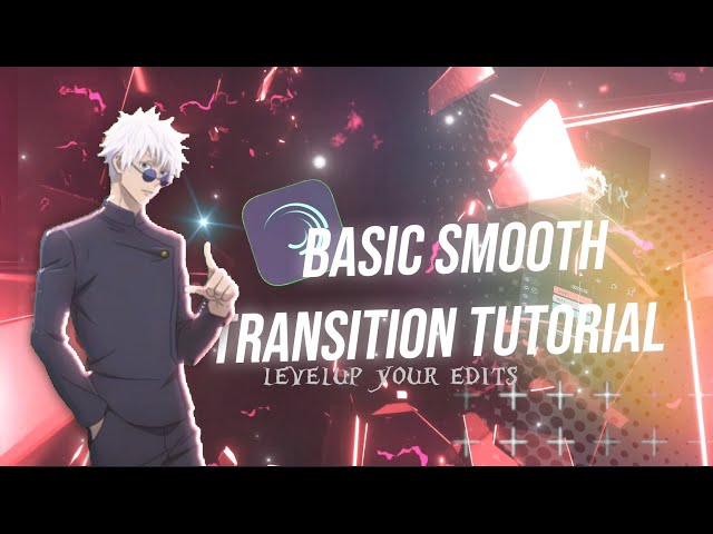 How to make smooth transitions alight motion - AMV tutorial