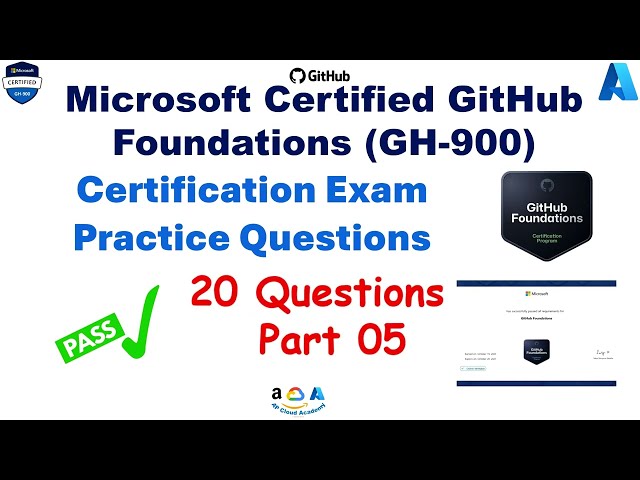 GH 900 GitHub Foundations Part 05
