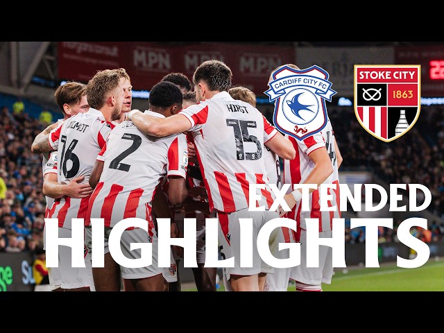 Extended Highlights 📺 | Cardiff City 1-1 Stoke City
