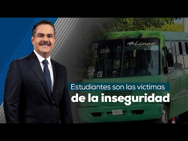 TERROR IN SINALOA! | School bus with students attacked in Escuinapa