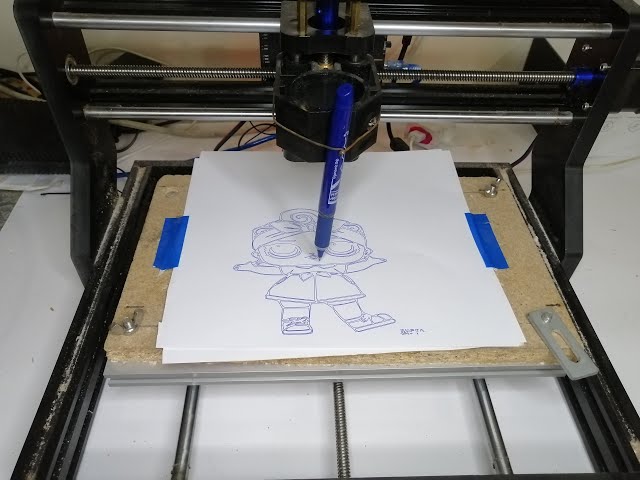 Step by Step how to use Inkscape to generate G-Code for Any picture and draw it on CNC-3018 Machine