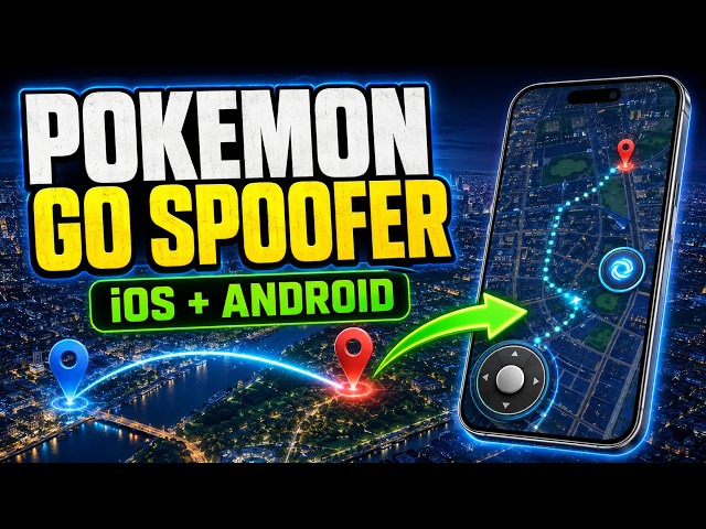 BEST Pokemon Go SPOOFER on iOS & Android 2026 🕹️ Pokemon Go Spoofing TUTORIAL Pokemon Go Hack