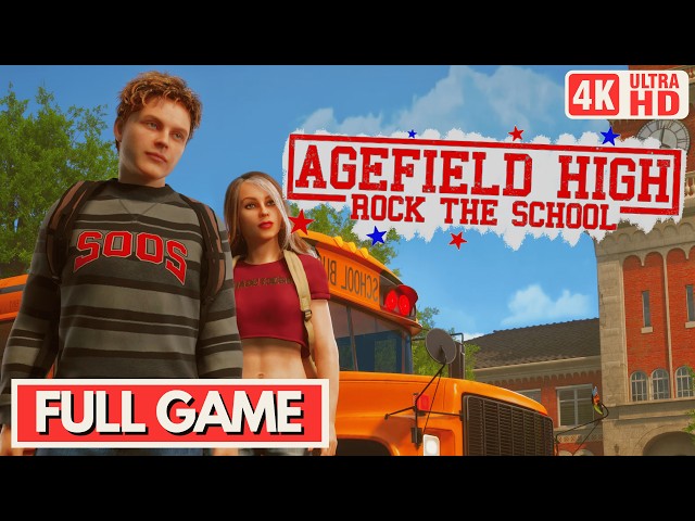 AGEFIELD HIGH ROCK THE SCHOOL Gameplay Walkthrough FULL GAME - No Commentary