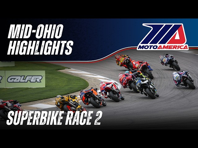 Quad Lock Superbike Race 2 at Mid-Ohio 2026 - HIGHLIGHTS | MotoAmerica
