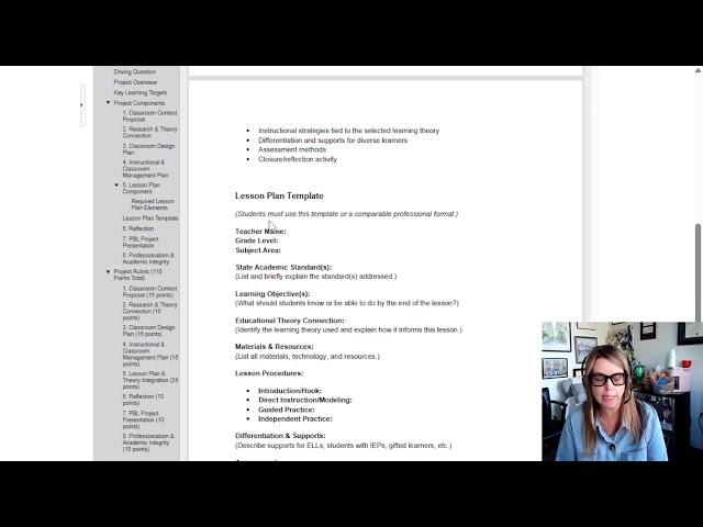 Project Based Learning Course Project (PBL)