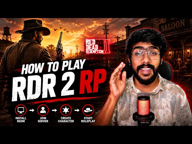 How to play RDR 2 Role Play! Malayalam