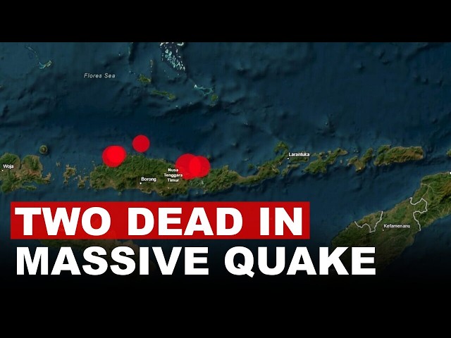 Flores Island Rocked as Deadly 7.8 Magnitude Earthquake Destroys Homes