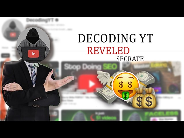 YOUTUBE GENIUS DECODING YT REVELED EVERYTHING @decodingyt #Growth#youtube#chandanseekho