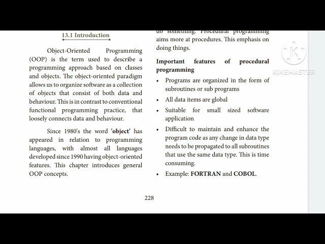 CLASS 11 COMPUTER SCIENCE CHAPTER-13 (PART 1 PROCEDURAL MODULAR OBJECTORIENTED PROGRAMMING) IN TAMIL
