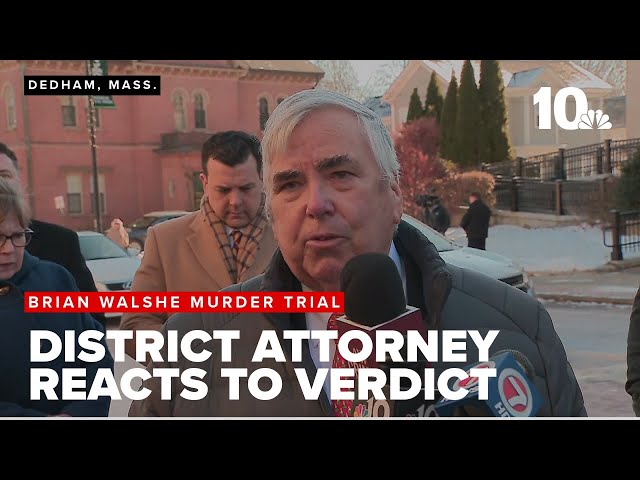 Norfolk County district attorney reacts to conviction of Brian Walshe