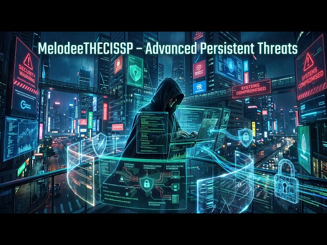 Advanced Persistent Threats #Melodeethecissp #cybersecurity #cisspexam #cyberattack #cyberattacks