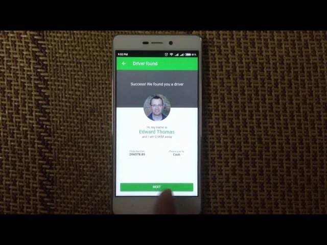 Ionic 5 taxi demo