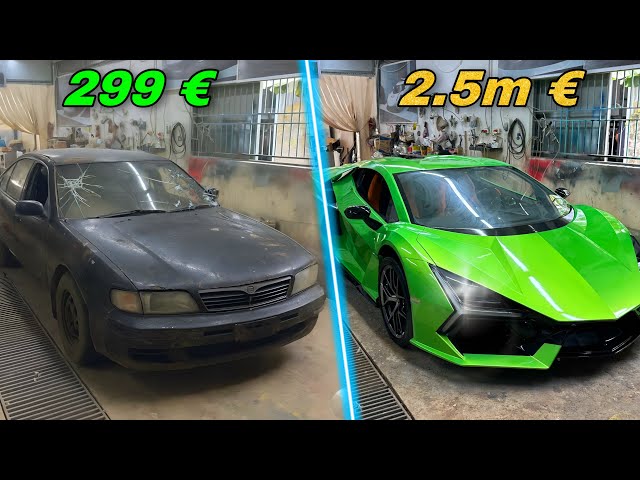 The Complete 350 Days of Handcrafting a Lamborghini Revuelto Supercar