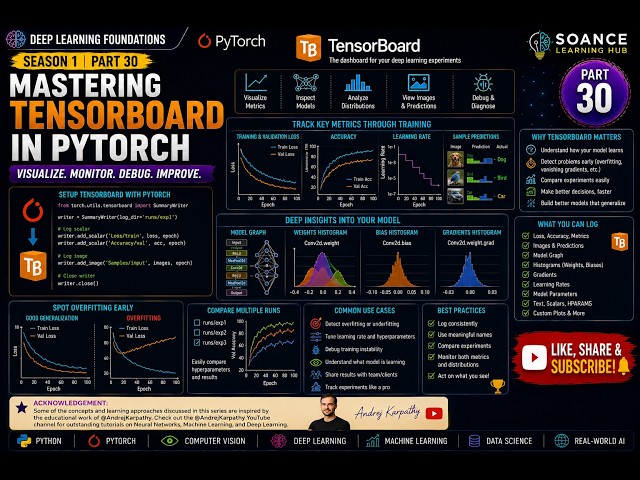 Mastering TensorBoard in PyTorch | Season 1 | Part 30