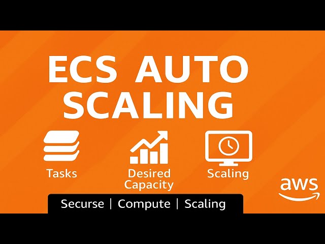 AWS ECS Auto Scaling Explained | Target Tracking, Step Scaling & Fargate Simplified