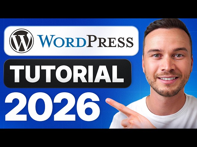 The ONLY WordPress Tutorial You Need in 2026 (FOR BEGINNERS)