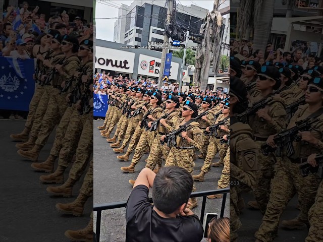 Military Parade on Independence Day in El Salvador #ElSalvador #choteando503