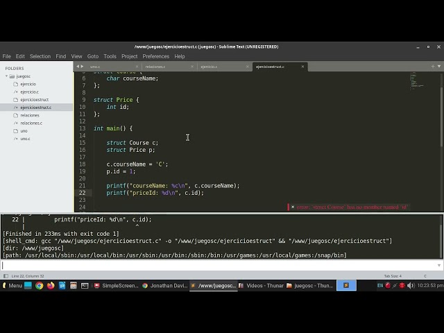 Tutorial Estructura de Datos Programación C