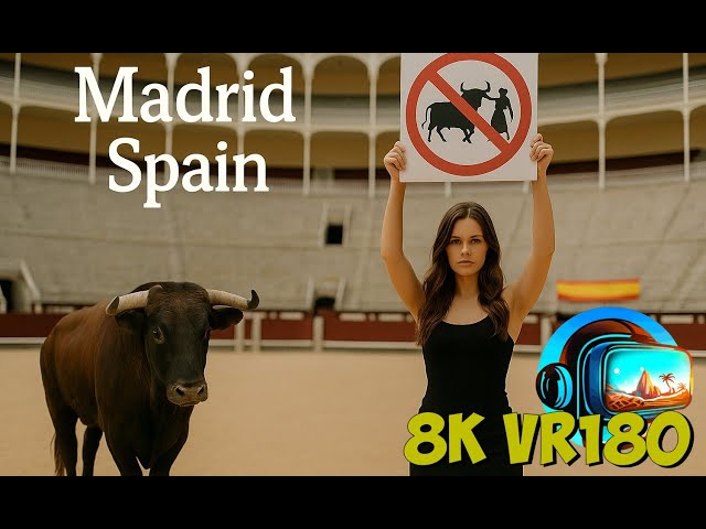 51 Madrid Spain Walking Through Las Ventas Bullring And Its Cruel Legacy 8K 4K VR180 3D Travel