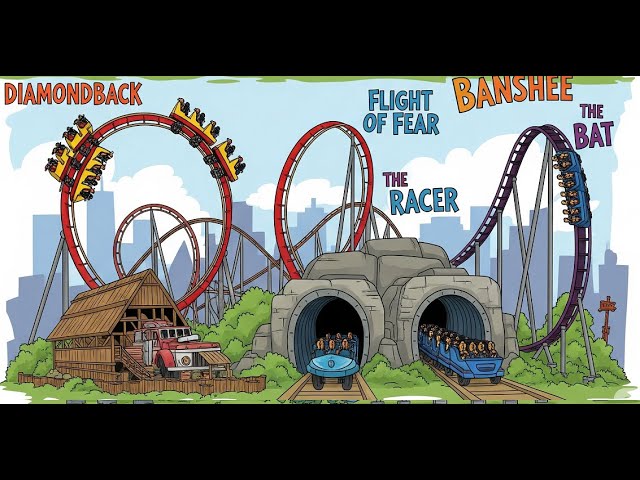 Kings Island roller coasters Ranking and Analysis