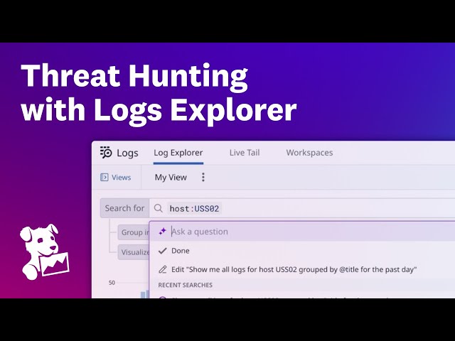 Detect Threats with Datadog Log Explorer