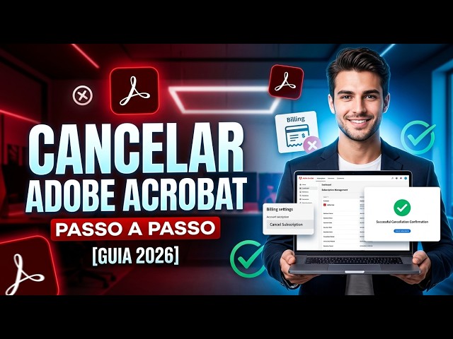 Como cancelar a inscrição no Adobe Acrobat [Guia completo de 2026]