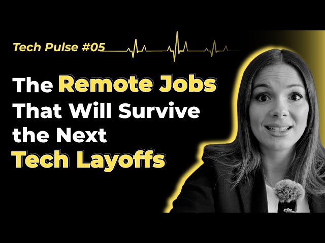 Remote Work Layoffs Are Surging! | Tech Pulse #05