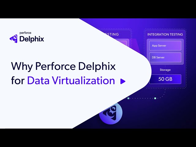 Data Virtualization Explained in Under 3 Minutes: The Perforce Delphix Approach