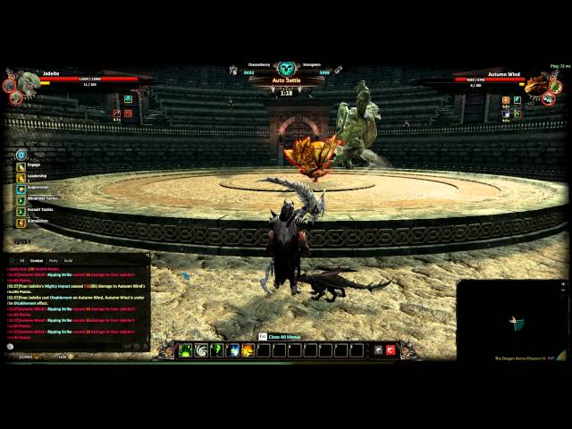 Jadeite vs. Autumn Wind