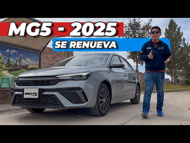 We test drive the refreshed 2025 MG5