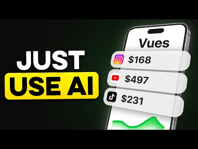 How To Actually Make Money With AI (Vues Clipping)