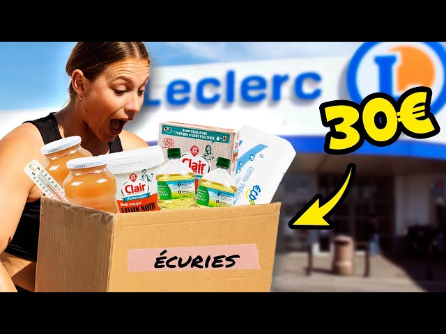 I'M GEARING MY HORSE AT LECLERC 🤔 A shower of good deals!