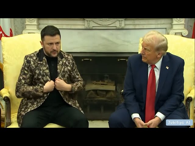 Trump Zelensky meeting but it's ruined by AI