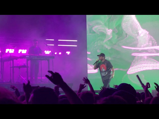 Logic performs 100 Miles and Running LIVE in Vancouver