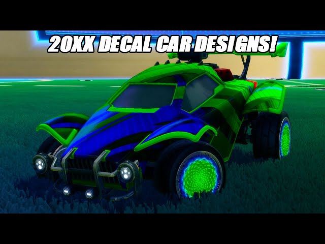 20xx Decal Car Designs - Rocket League Car Designs