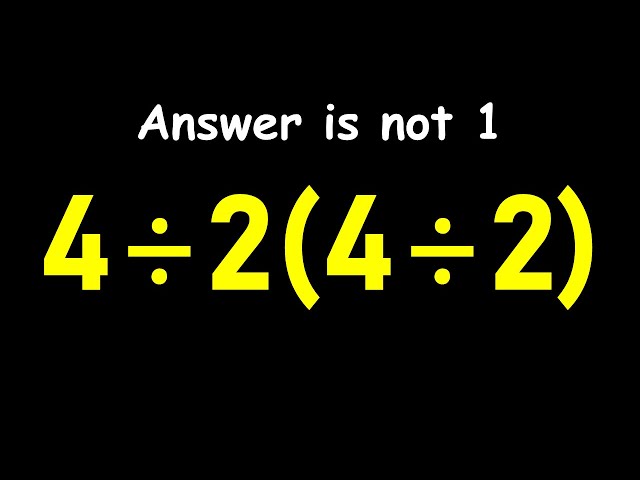 This Simple Math Problem Will Surprise You!