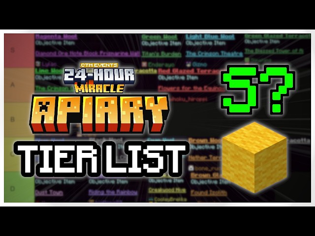 Ranking EVERY Dungeon in Apiary CTM Tier List! (Part 2) - Apiary (Minecraft CTM Maps)
