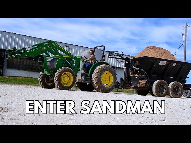 Maintaining our Cows' Sand Beds