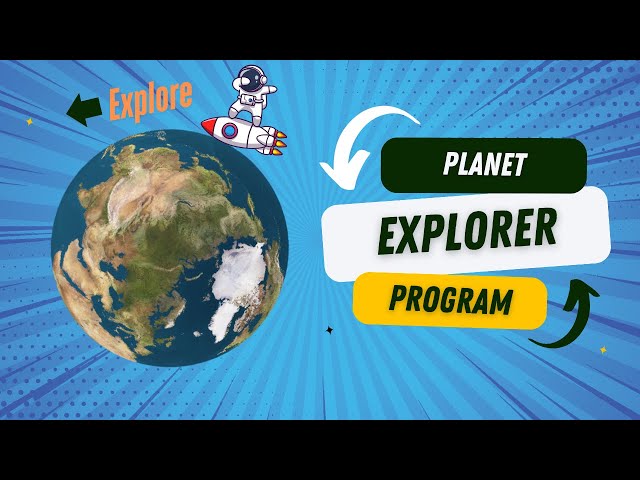 3D Planet Explorer - Interactive OpenGL Solar System Simulation