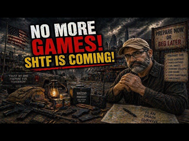 🚨 PREPARE ⚠️SHTF IS COMING⚠️ #preparedness #survival #prepping #news #skills #security #gear