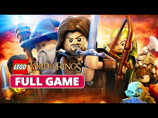 LEGO Lord of the Rings - Full Game Walkthrough (4K60, No Commentary)