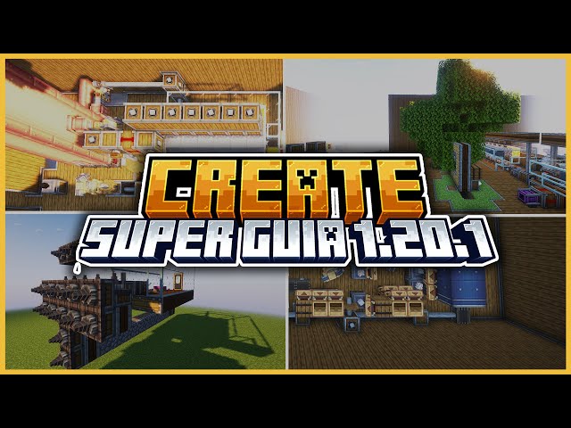 SUPER GUIA del mod Create para Minecraft 1.20.1 - 2024