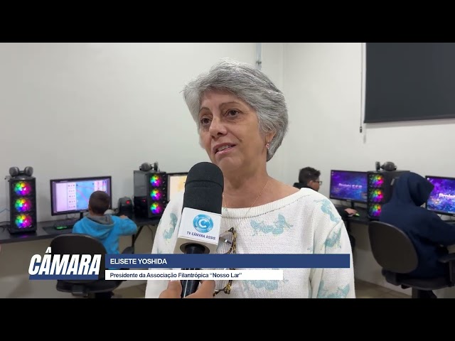 Projeto SER has proposal approved and computer lab receives new computers
