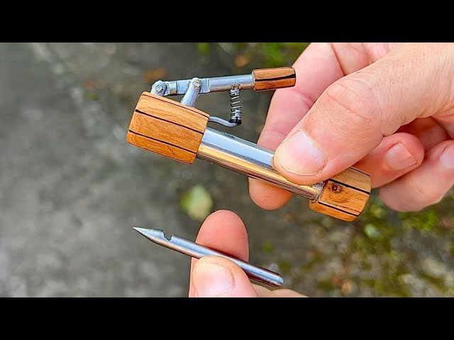 I Built a Mini Crossbow (Beast)