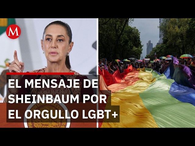 Sheinbaum’s call ahead of the Pride March in Mexico City and their rights