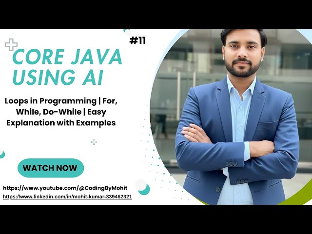 Loops in Programming | For, While, Do-While | Easy Explanation with Examples