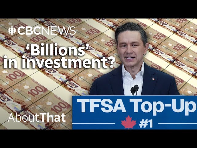 The truth about Poilievre’s ‘Canada First’ TFSA plan | About That