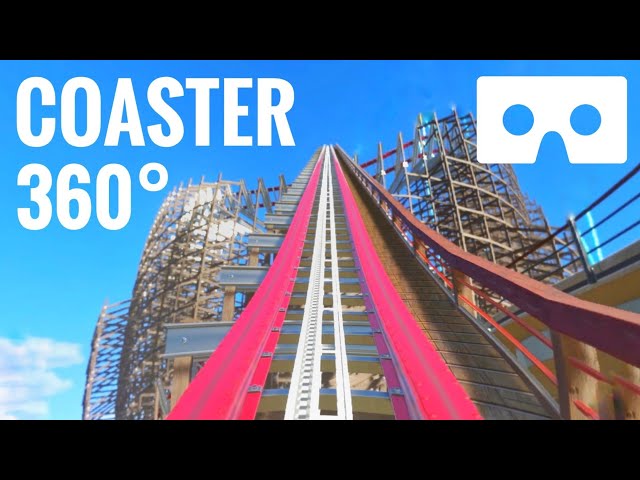 360° VR Video Roller Coaster Virtual Reality for Google Cardboard VR Box Split Screen