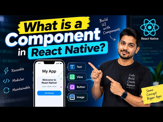 What is a Component in React Native? 🤔 | React Native Explained